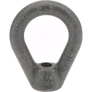 GIBRALTAR 2,700 Lb Capacity, 3/8-16 Thread, Self Colored, Carbon Steel Heavy Duty Lifting Eye Nut P16037GB
