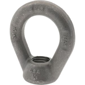 GIBRALTAR 5,000 Lb Capacity, 3/4-10 Thread, Self Colored, Carbon Steel Heavy Duty Lifting Eye Nut P16075GB