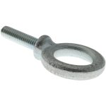 GIBRALTAR Fixed Lifting Eye Bolt: With Shoulder, 850 lb Capacity, 5/16-18 Thread, Grade 1030 Steel PZP14621GB