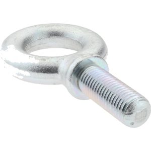 GIBRALTAR Fixed Lifting Eye Bolt: With Shoulder, 5,950 lb Capacity, 7/8-9 Thread, Grade 1030 Steel PZP14682GB