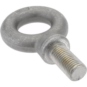 GIBRALTAR Fixed Lifting Eye Bolt: With Shoulder, 8,485 lb Capacity, M24 x 3.00 Thread, Grade 1030 Steel P14024MGB