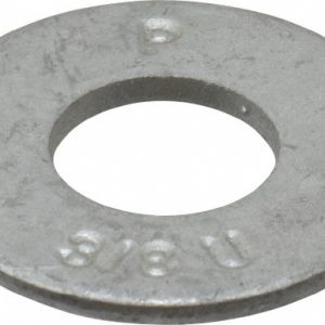 ARMOR COAT 3/8" Screw USS Flat Washer: Grade 8 Alloy Steel, Bright/Uncoated UST237821