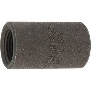 ANVIL Black Coupling: 3/8", Threaded 0361155401