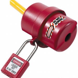 ACCUFORMNMC Circuit Breaker Lockout: 1 Padlock Max, 5.86" High, 2.22" Wide LP487