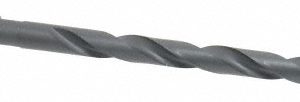 VALUE COLLECTION Taper Shank Drill Bit: 9/16" Dia, 2MT, 118 &deg; Point, High Speed Steel X112 9/16