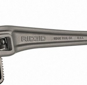 RIDGID Offset Pipe Wrench: 3/8 to 2-1/2", 18" OAL, Aluminum 31125