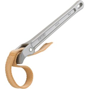 RIDGID Chain & Strap Wrench: 2" Max Pipe, 17" Chain Length 31340