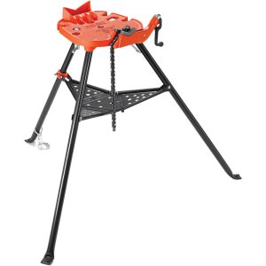 RIDGID 1/8" to 6" Pipe Capacity, Portable Tristand Chain Vise 36273