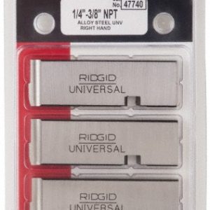 RIDGID Thread Chaser: 1/4-18 to 3/8-18 NPT, 12 &deg; Hook Angle, Right Hand 47740