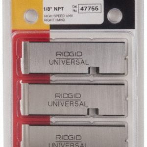 RIDGID Thread Chaser: 1/8-27 NPT, 12 &deg; Hook Angle, Right Hand 47755