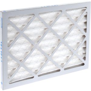PRO-SOURCE Pleated Air Filter: 12 x 16 x 1", MERV 8, 35% Efficiency, Wire-Backed Pleated PRO10407