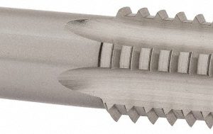 OSG 1/2-14 NPT, 5 Flutes, Bright Finish, High Speed Steel, Interrupted Thread Pipe Tap 1315500