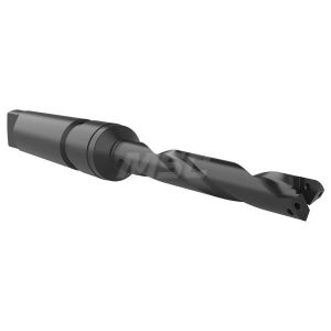 ALLIED MACHINE AND ENGINEERING Indexable Spade Drill: 0.7087" Dia, 4-3/4" Max Depth, Helical Flute 24010H-004IS045