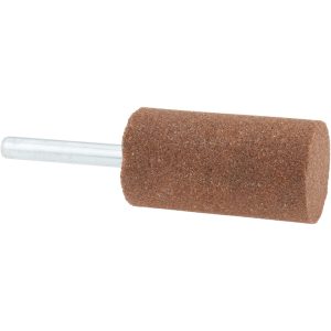 NORTON Mounted Point: 2" Thick, 1/4" Shank Dia, W222, 60 Grit, Medium 61463624569