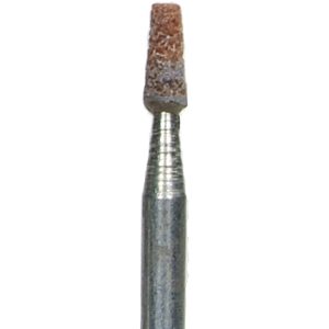 NORTON Mounted Point: 1/4" Thick, 1/8" Shank Dia, B98, 60 Grit, Medium 61463624452
