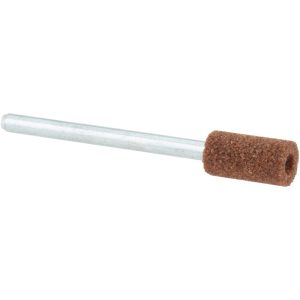NORTON Mounted Point: 1/2" Thick, 1/8" Shank Dia, B135, 60 Grit, Medium 61463624484