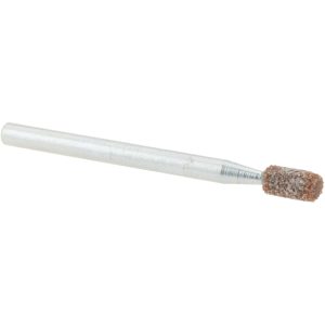 NORTON Mounted Point: 1/4" Thick, 1/8" Shank Dia, W144, 60 Grit, Medium 61463624488