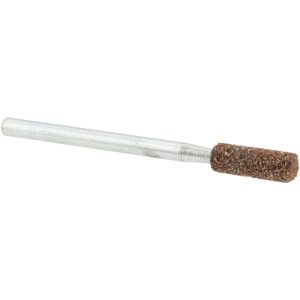 NORTON Mounted Point: 1/2" Thick, 1/8" Shank Dia, W154, 60 Grit, Medium 61463624497