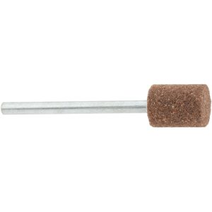 NORTON Mounted Point: 1/2" Thick, 1/8" Shank Dia, W176, 60 Grit, Medium 61463624517