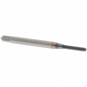 OSG Thread Forming Tap: #2-56 UNC, Modified Bottoming, Powdered Metal High Speed Steel, TiCN Coated 1405001208
