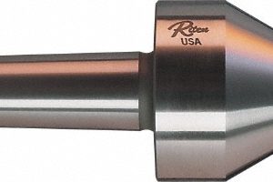 RITEN Live Center: Taper Shank, 3-1/2" Head Dia 60355