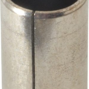 TRISTAR Sleeve Bearing: 3/8" ID, 15/32" OD, 3/4" OAL, Polytetrafluroethylene & Steel TSI06PT12Z