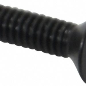 HOLO-KROME Flat Socket Cap Screw: #5-40 x 1/2", Alloy Steel, Black Oxide Finish 60016