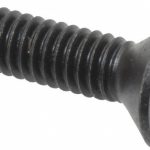 HOLO-KROME Flat Socket Cap Screw: #8-32 x 5/8", Alloy Steel, Black Oxide Finish 60036
