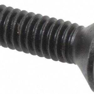HOLO-KROME Flat Socket Cap Screw: #8-32 x 5/8", Alloy Steel, Black Oxide Finish 60036