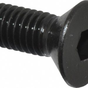 HOLO-KROME Flat Socket Cap Screw: #10-32 x 1/2", Alloy Steel, Black Oxide Finish 61004