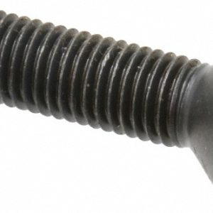 HOLO-KROME Flat Socket Cap Screw: 1/4-28 x 1", Alloy Steel, Black Oxide Finish 61024