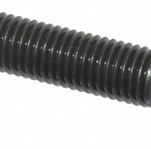 HOLO-KROME Flat Socket Cap Screw: 1/4-28 x 1-1/4", Alloy Steel, Black Oxide Finish 61026