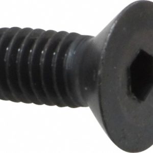 HOLO-KROME Flat Socket Cap Screw: 5/16-18 x 3/4", Alloy Steel, Black Oxide Finish 60078
