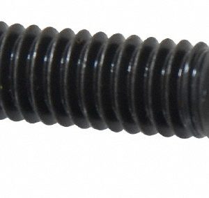 HOLO-KROME Flat Socket Cap Screw: 5/16-18 x 1-1/4", Alloy Steel, Black Oxide Finish 60082