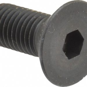 HOLO-KROME Flat Socket Cap Screw: 5/16-24 x 3/4", Alloy Steel, Black Oxide Finish 61034