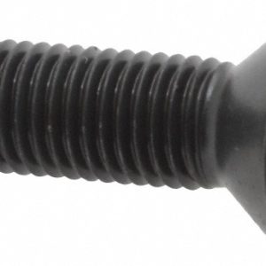 HOLO-KROME Flat Socket Cap Screw: 5/16-24 x 1", Alloy Steel, Black Oxide Finish 61036