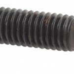 HOLO-KROME Flat Socket Cap Screw: 3/8-16 x 1-1/2", Alloy Steel, Black Oxide Finish 60104