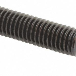 HOLO-KROME Flat Socket Cap Screw: 3/8-16 x 2", Alloy Steel, Black Oxide Finish 60108