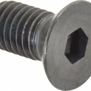 HOLO-KROME Flat Socket Cap Screw: 1/2-13 x 1", Alloy Steel, Black Oxide Finish 60126