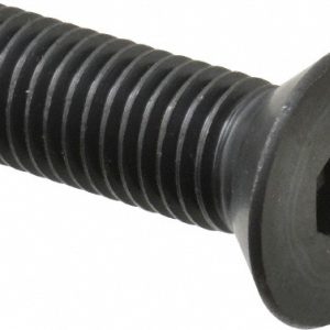 HOLO-KROME Flat Socket Cap Screw: 5/8-11 x 2", Alloy Steel, Black Oxide Finish 60148
