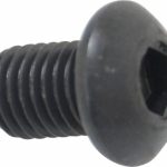 HOLO-KROME 1/4-28 3/8" Length Under Head Hex Socket Drive Button Socket Cap Screw 65016