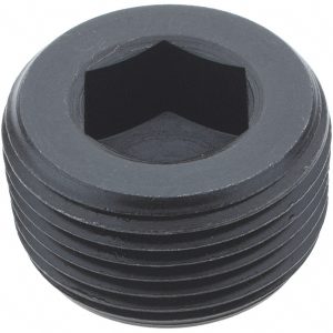 HOLO-KROME 1-11-1/2, 3/4" OAL, Alloy Steel Socket Pressure Plug 10014