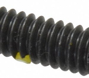 GIBRALTAR Threaded Spring Plunger: 1/4-20, 3/4" Thread Length, 0.118" Dia, 1/8" Projection SW10-4X-PT-G