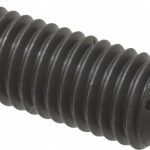 GIBRALTAR Threaded Spring Plunger: 1/2-13, 1-1/4" Thread Length, 0.248" Dia, 1/4" Projection SW10-8-G