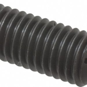 GIBRALTAR Threaded Spring Plunger: 1/2-13, 1-1/4" Thread Length, 0.248" Dia, 1/4" Projection SW10-8-G