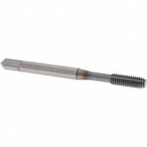 OSG Thread Forming Tap: #10-32 UNF, Modified Bottoming, Powdered Metal High Speed Steel, TiCN Coated 1405006208