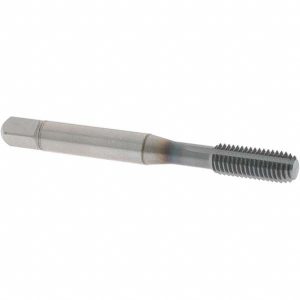 OSG Thread Forming Tap: 1/4-28 UNF, Modified Bottoming, Powdered Metal High Speed Steel, TiCN Coated 1405008108