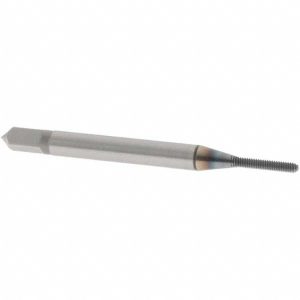 OSG Thread Forming Tap: #0-80 UNF, Bottoming, Powdered Metal High Speed Steel, TiCN Coated 1405000108
