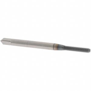 OSG Thread Forming Tap: #3-48 UNC, Bottoming, Powdered Metal High Speed Steel, TiCN Coated 1405001508