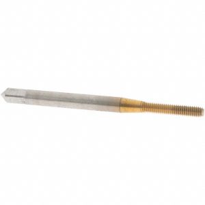 OSG Thread Forming Tap: M2.5x0.45 Metric Coarse, 4H Class of Fit, Modified Bottoming Chamfer, Cobalt, TiN Finish 1410101005